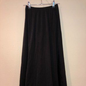 Long high-waisted dance skirt